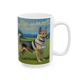 Swedish Vallhund - Ceramic Mug - 2 Sizes