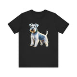 White Schnauzer Unisex Jersey Short Sleeve Tee