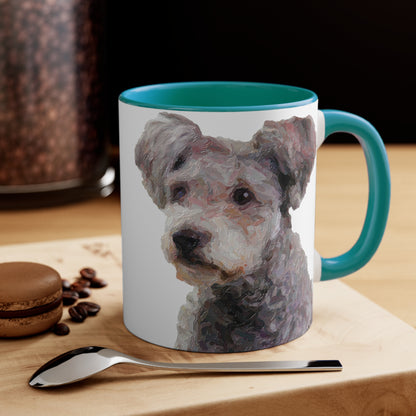 Hungarian Pumi Accent Coffee Mug, 11oz