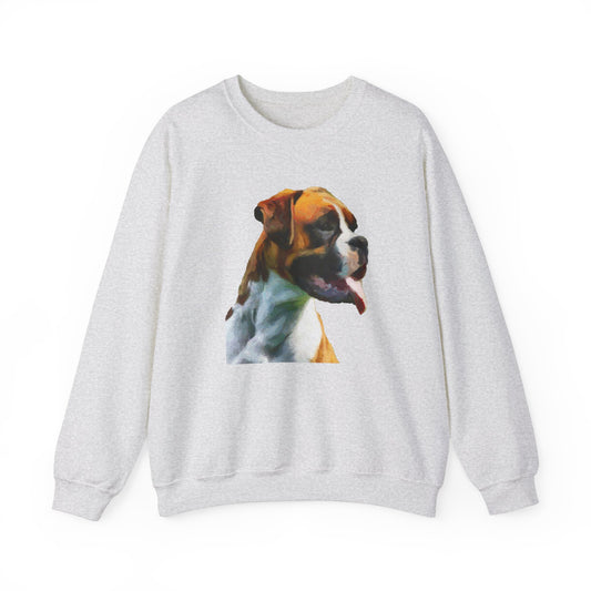 Boxer 'Cooper' Unisex 50/50 Crewneck Sweatshirt