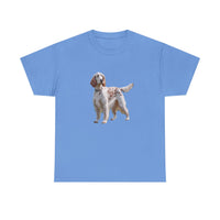 English Setter #4  -  Unisex Heavy Cotton Tee