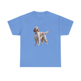 English Setter #4  -  Unisex Heavy Cotton Tee