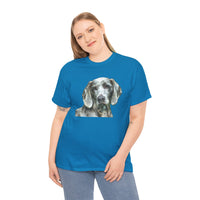 Weimaraner 'Greyson' Unisex Heavy Cotton Tee