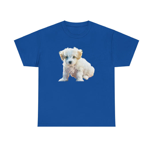 Bichon Frise Fine Art Unisex Cotton Tee