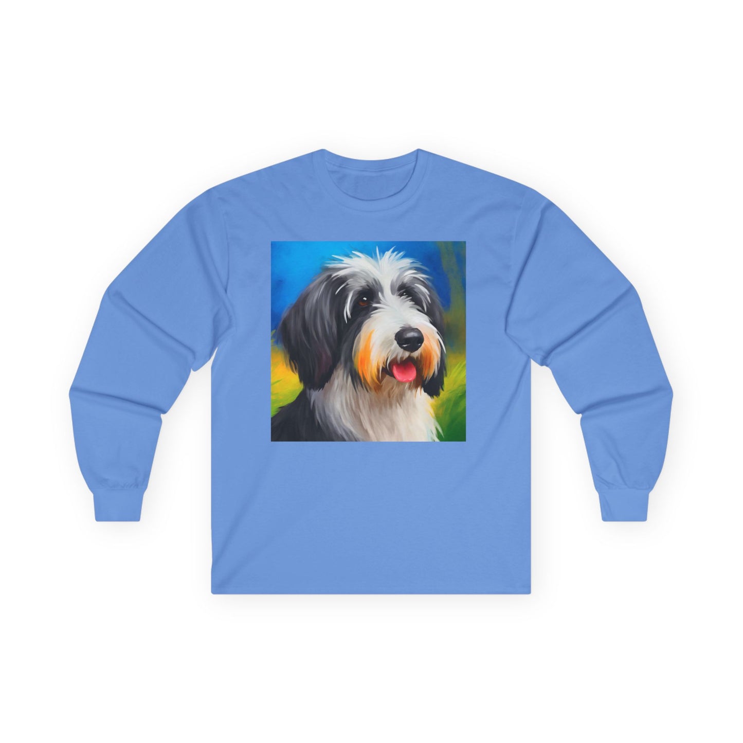 Polish Lowland Sheepdog Unisex Cotton Long Sleeve Tee