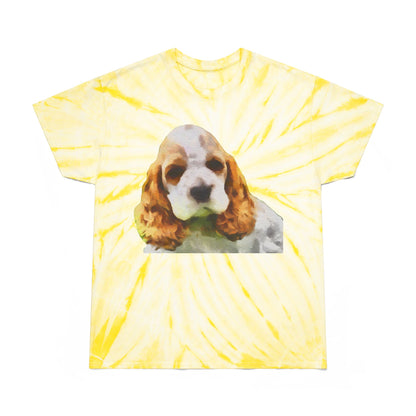 Cocker Spaniel 'Hogan' Classic Tie-Dye Tee, Cyclone