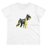 Schnauzer Women's Midweight Cotton Tee