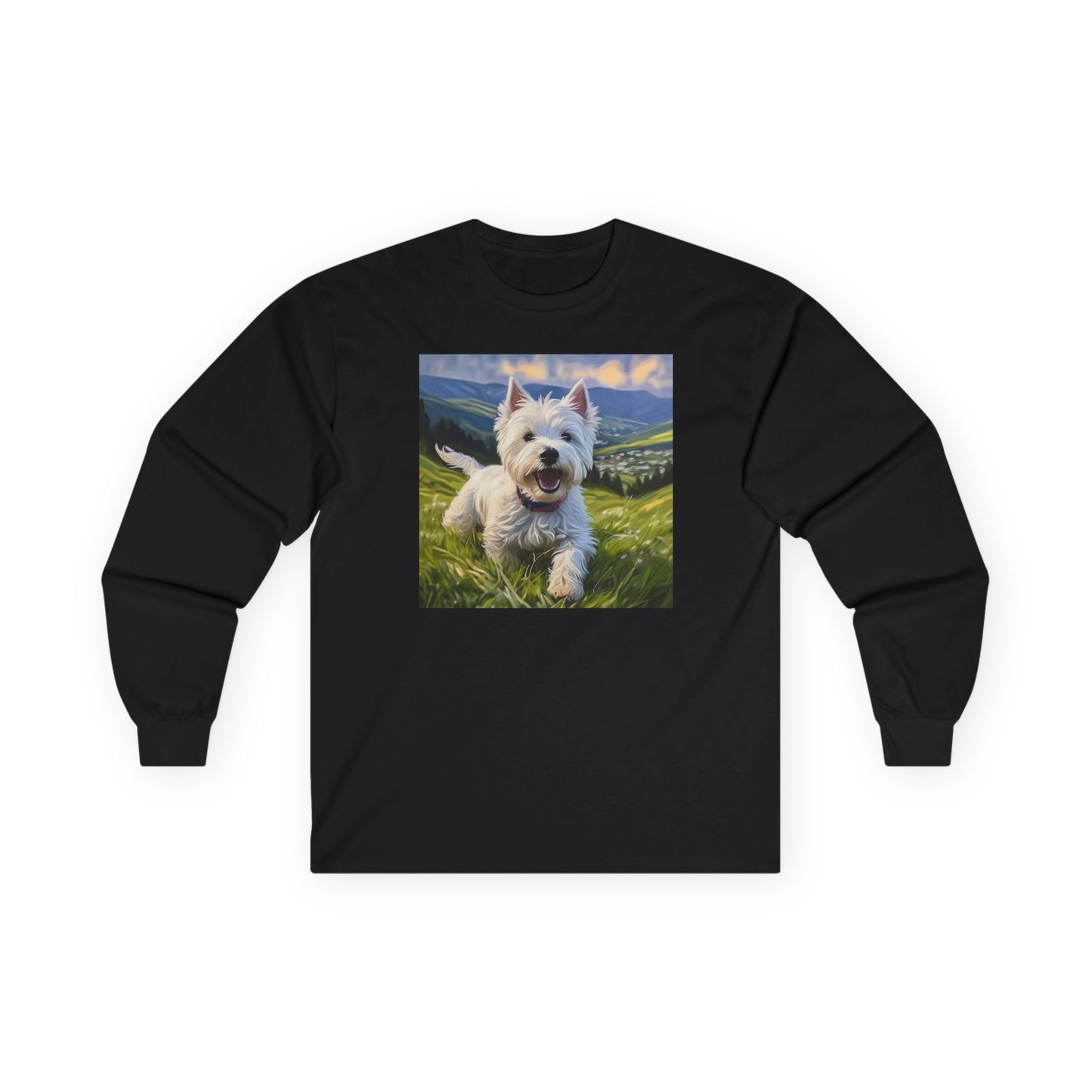 Westie #2 - Unisex Classic Cotton Long Sleeve Tee