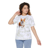 Welsh Corgi Puppy Tie-Dyed T-Shirt