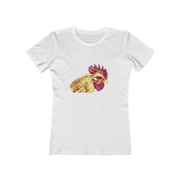 Rooster 'Spencer' - Women's Slim Fit Ringspun Cotton T-Shirt