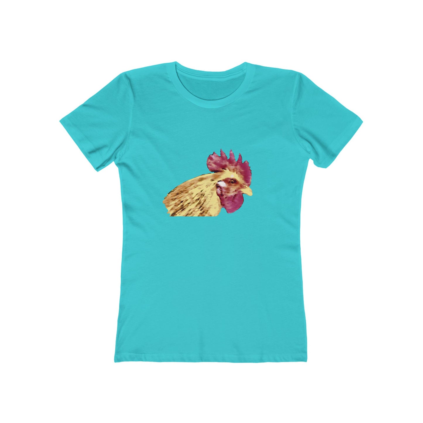 Rooster 'Spencer' - Women's Slim Fit Ringspun Cotton T-Shirt