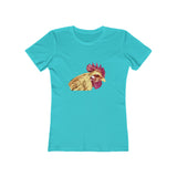 Rooster 'Spencer' - Women's Slim Fit Ringspun Cotton T-Shirt