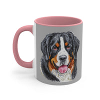 Bernese Mountain Dog #2 Accent Coffee Mug, 11oz