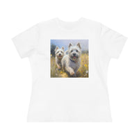 Cairn Terriers  -  Women's Relaxed Fit Cotton Tee