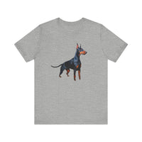 Doberman Pinscher Unisex Jersey Short Sleeve Tee