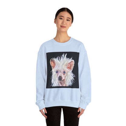 Chinese Crested Unisex 50/50 Crewneck Sweatshirt