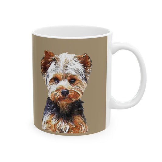 Yorkshire Terrier 'Lupis' Ceramic Mug 11oz