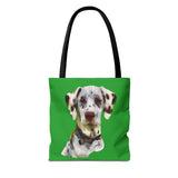 Dalmatian Spun Polyester Tote Bag (AOP)