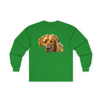 Rhodesian Ridgeback 'Zulu' Unisex Cotton Long Sleeve Tee