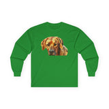 Rhodesian Ridgeback 'Zulu' Unisex Cotton Long Sleeve Tee