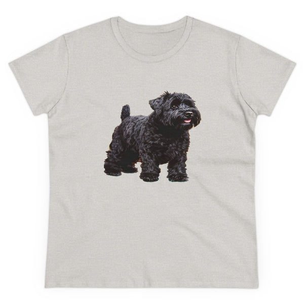 Black Russian Terrier - Women's Midweight Cotton Tee