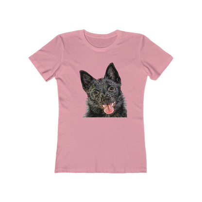 Schipperke - Women's Slim Fit Ringspun Cotton T-Shirt