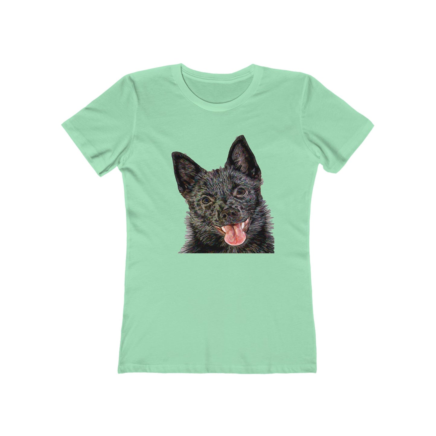 Schipperke - Women's Slim Fit Ringspun Cotton T-Shirt