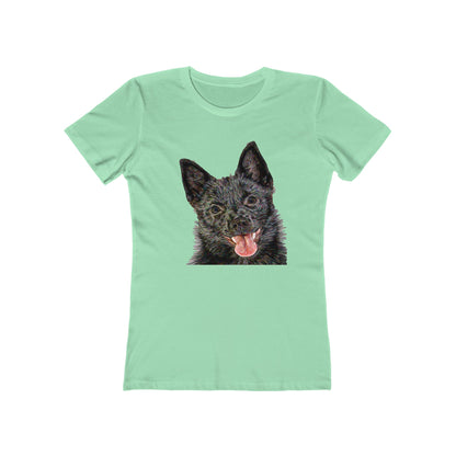 Schipperke - Women's Slim Fit Ringspun Cotton T-Shirt