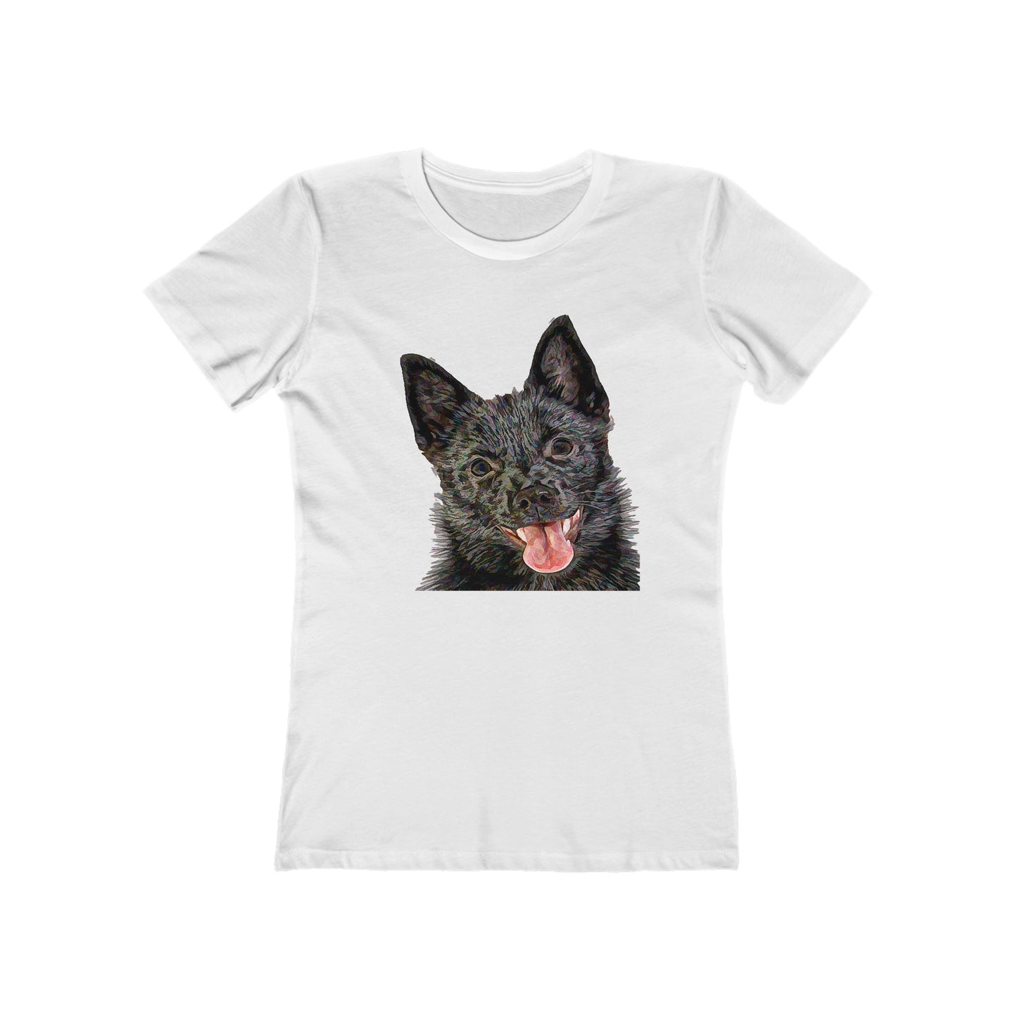 Schipperke - Women's Slim Fit Ringspun Cotton T-Shirt