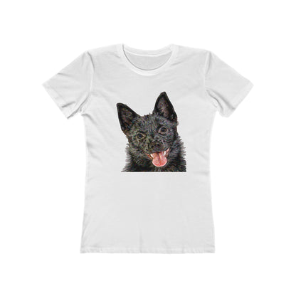 Schipperke - Women's Slim Fit Ringspun Cotton T-Shirt