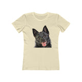 Schipperke Women's Slim Fit Ringspun Cotton T-Shirt