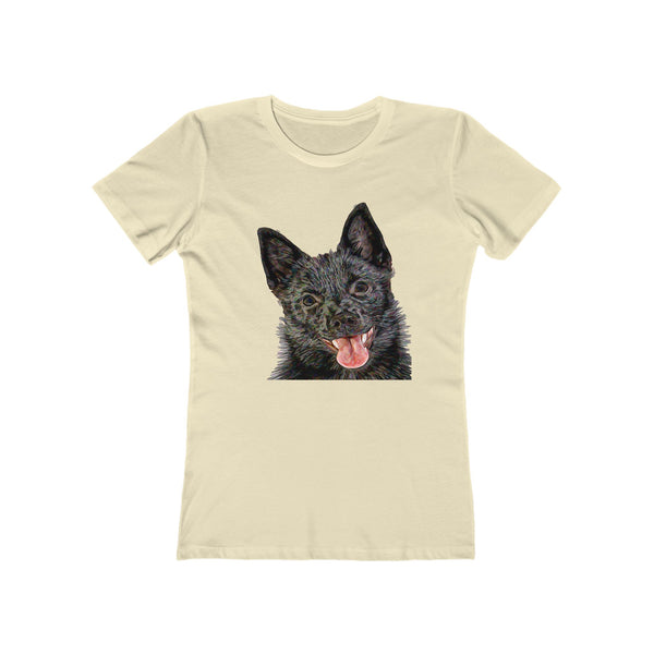 Schipperke - Women's Slim Fit Ringspun Cotton T-Shirt