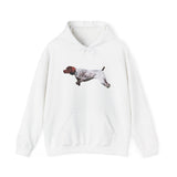 On Point German Shorthaired Pointer Unisex Hooded Sweatshirt