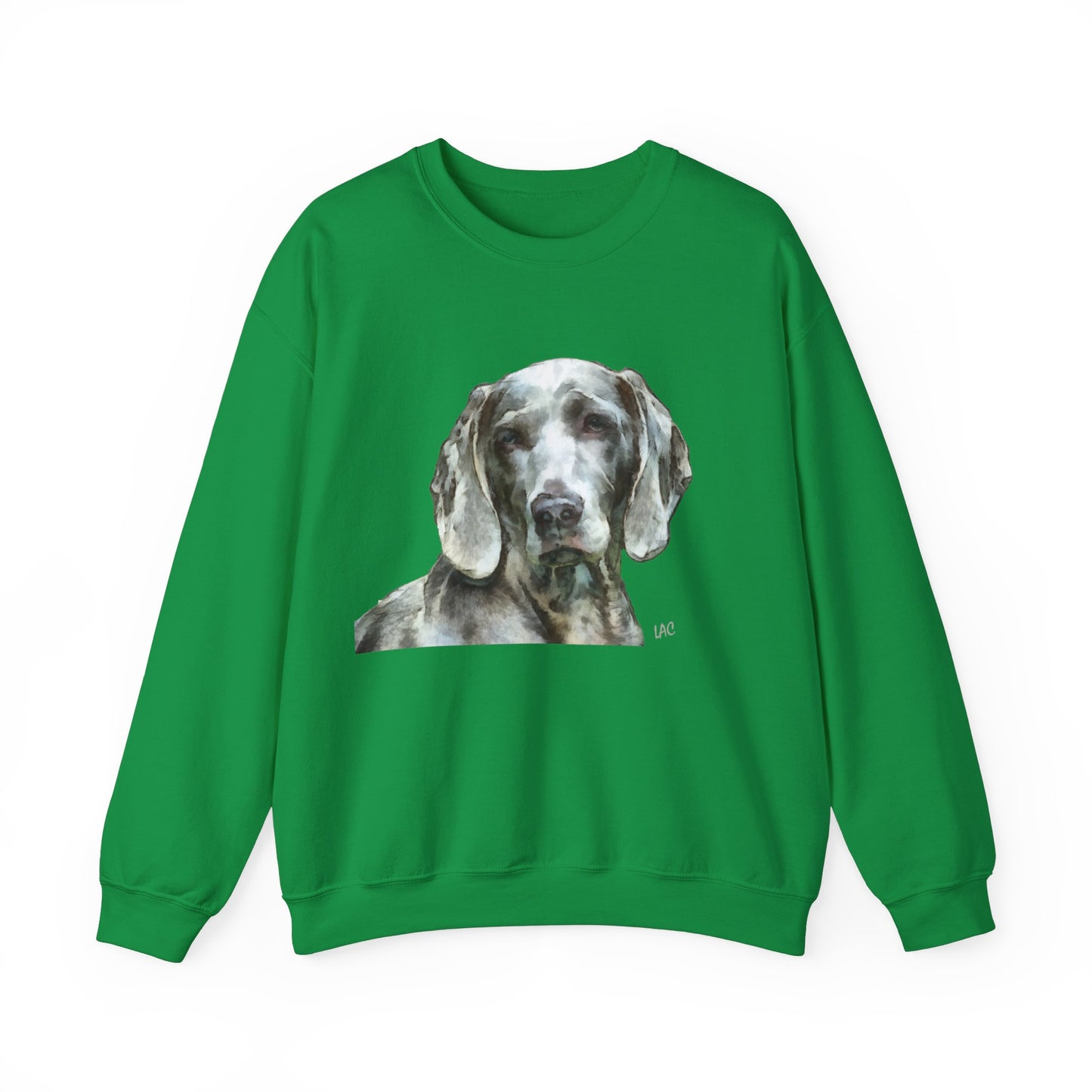 Weimaraner 'Grayson' Unisex 50/50 Crewneck Sweatshirt