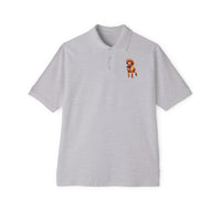 Hungarian Vizsla Puppy Piqué Polo Shirt