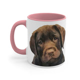 Chocolate Labrador Retriever - Accent Coffee Mug, 11oz