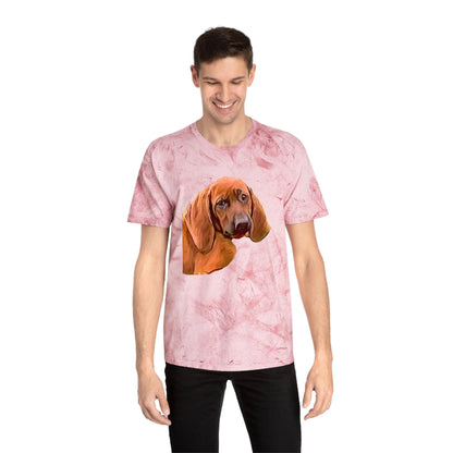 Redbone Coonhound Unisex Cotton Color Blast T-Shirt