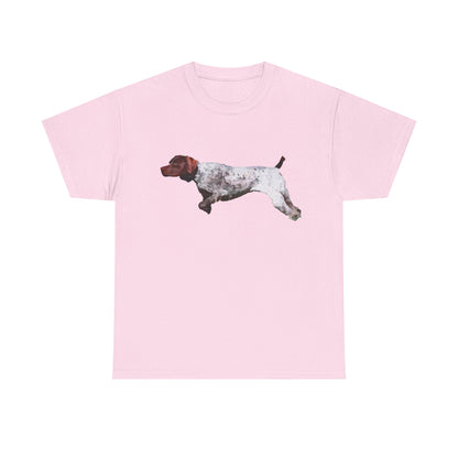 German Shorthaired Pointer 'On Point' Unisex Heavy Cotton Tee
