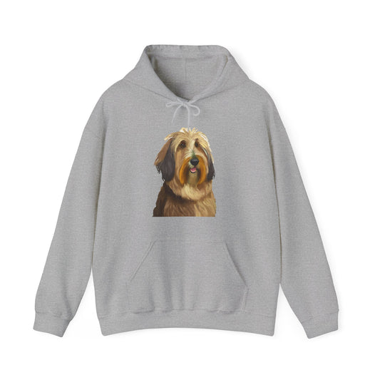 Bergamasco Sheepdog 50/50 Hooded Sweatshirt
