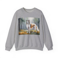 Borzoi 'Russian Wolfhound' Unisex 50/50 Crewneck Sweatshirt