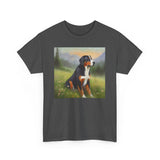 Greater Swiss Mountain Dog Unisex Heavy Cotton Tee