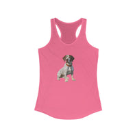 Braque du Bourbonnais Women's Classic Racerback Tank