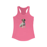 Braque du Bourbonnais Women's Classic Racerback Tank