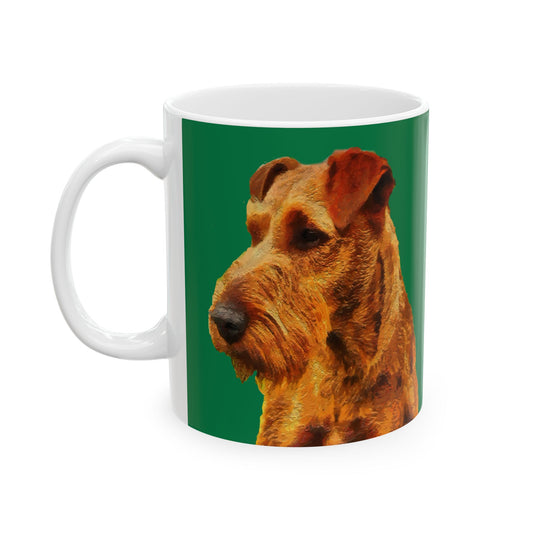 Irish Terrier 'Jocko' Ceramic Mug