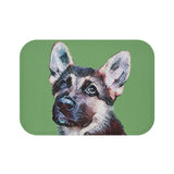 German Shepherd 'Sly' Bath Rug Mat