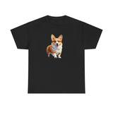 Welsh Corgie Puppy - Unisex Heavy Cotton Tee