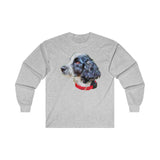 'English Cocker Spaniel 'Tango' 100% Cotton Long Sleeve Tee'