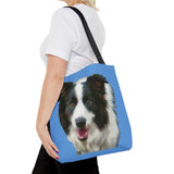 Border Collie '#2'  Tote Bag