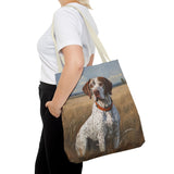 Braqu du Bourbonnais = Polyester Tote Bag (AOP)