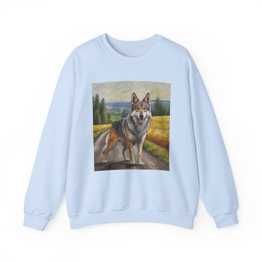 Czechoslovakian Vlcak -Unisex 50/50 Crewneck Sweatshirt